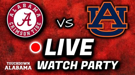 alabama vs auburn live radio|watch alabama auburn game live.